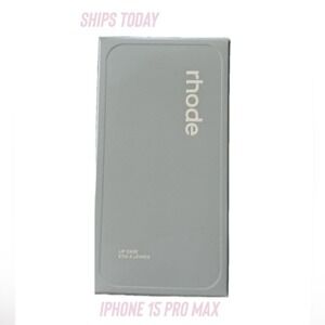 RHODE CASE IPhone 15 PRO MAX NWT